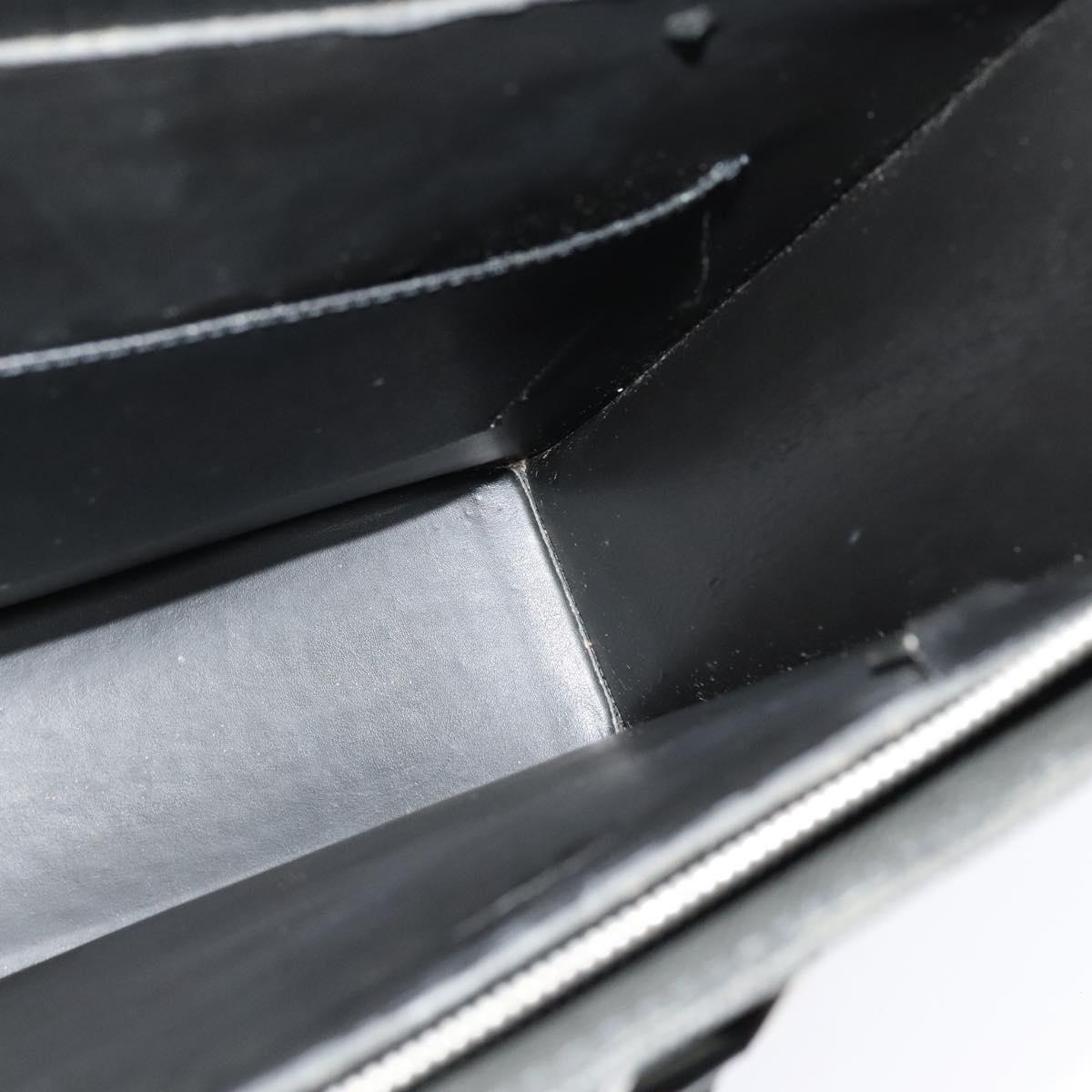 LOUIS VUITTON Taiga Porte Documents Rozan Bag Ardoise M30052 LV Auth ki5801