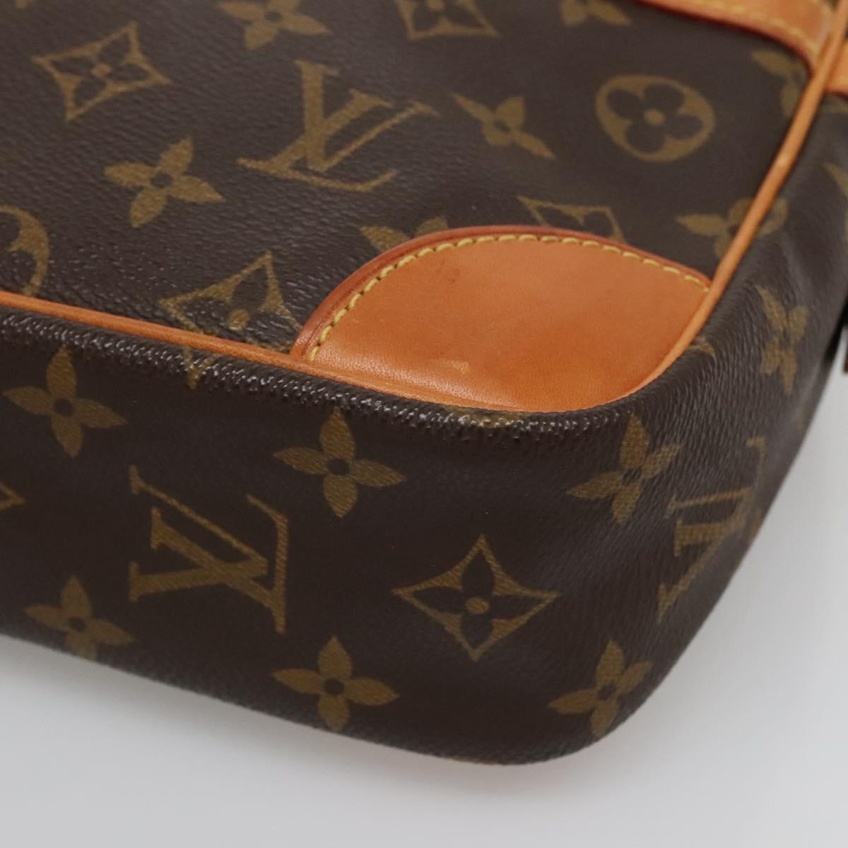 LOUIS VUITTON Monogram Compiegne 28 Clutch Bag M51845 LV Auth ki5867