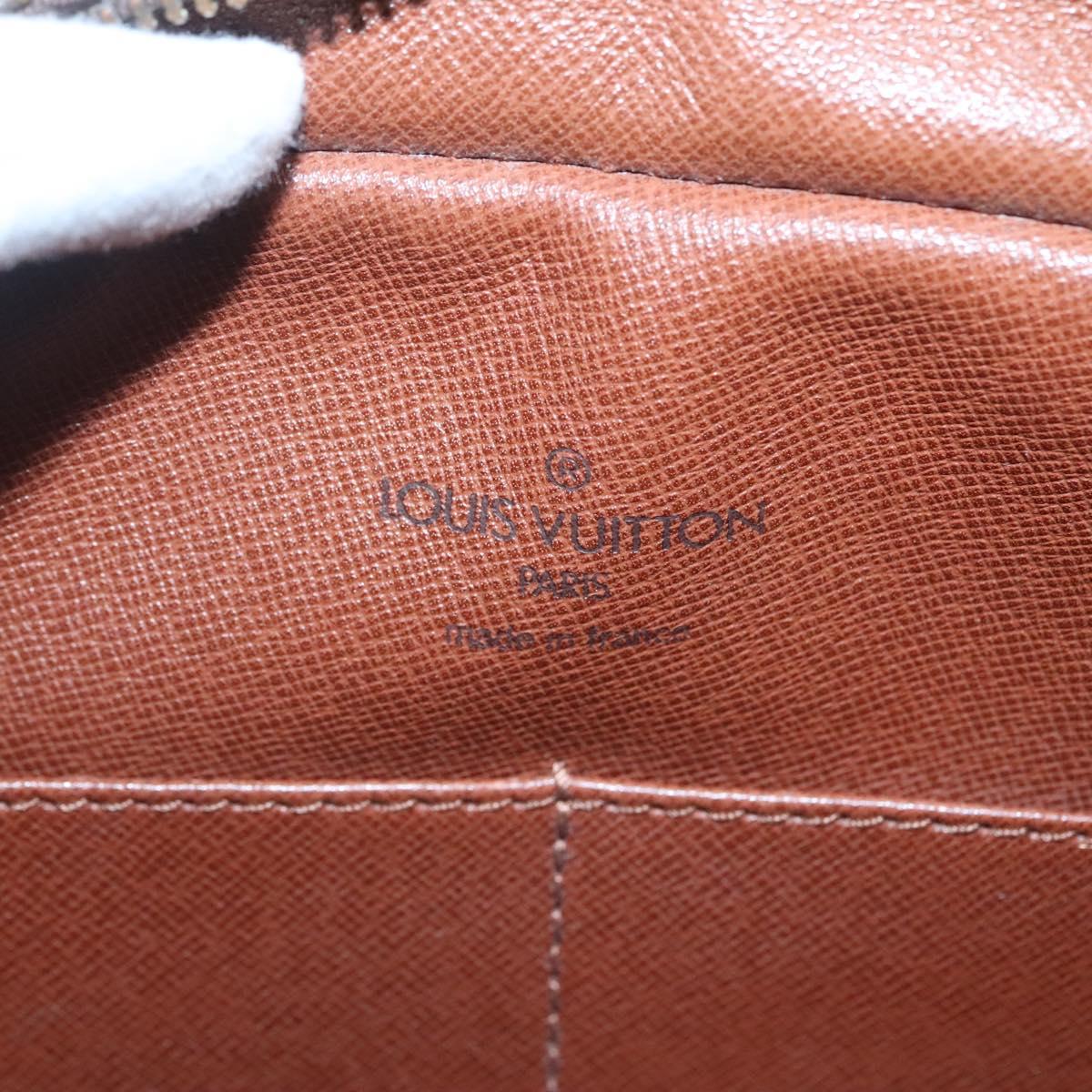 LOUIS VUITTON Monogram Compiegne 28 Clutch Bag M51845 LV Auth ki5867