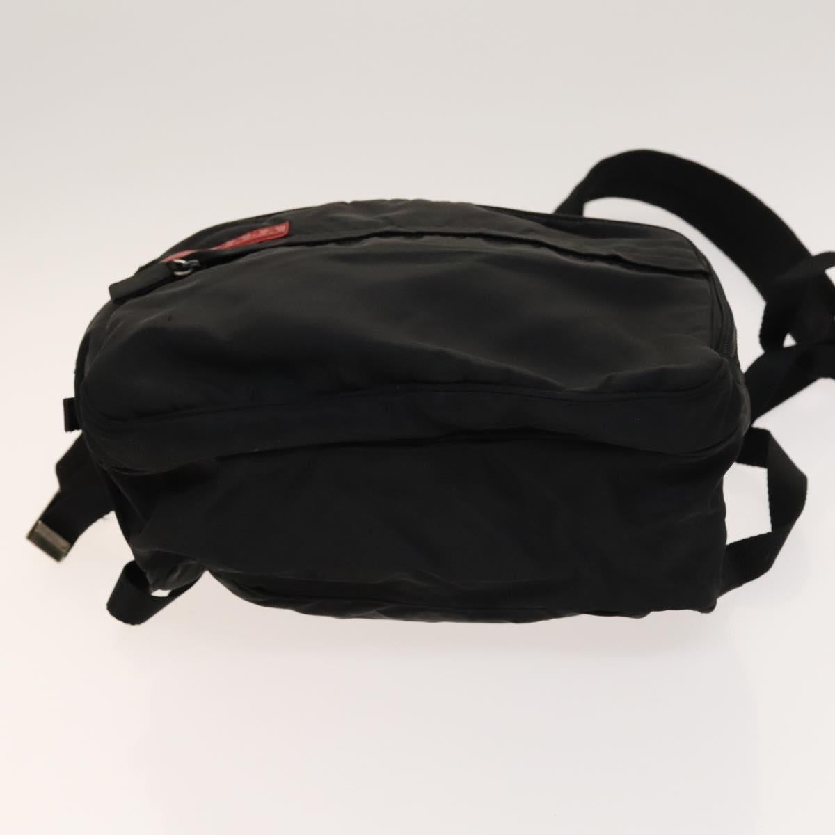 PRADA Tote Bag Nylon 4Set White Khaki black Auth ki5890