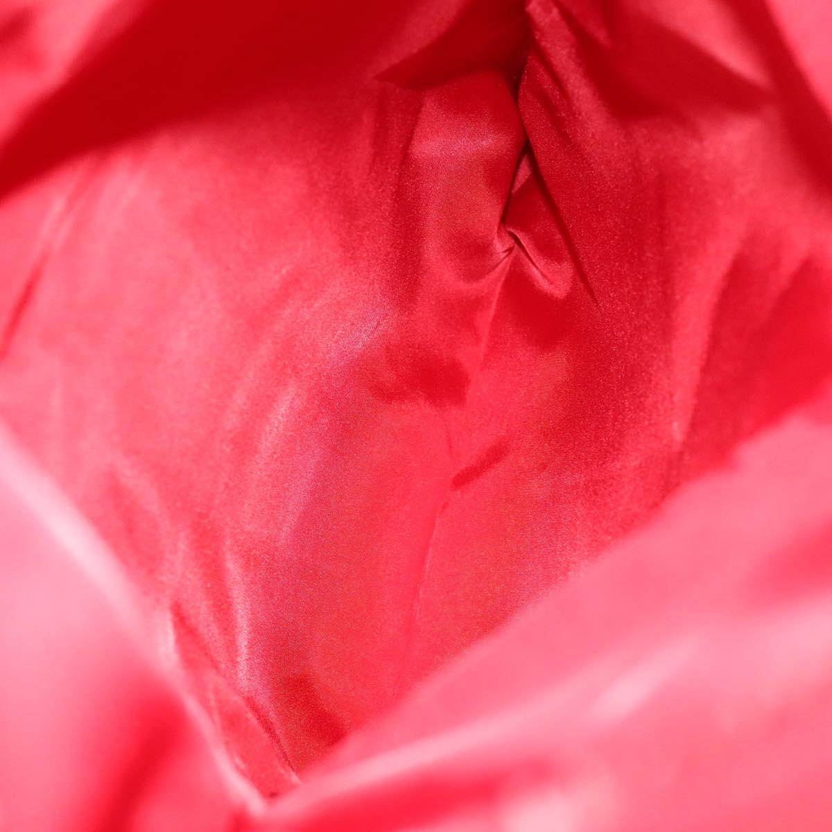 PRADA Tote Bag Nylon 4Set White Khaki black Auth ki5890