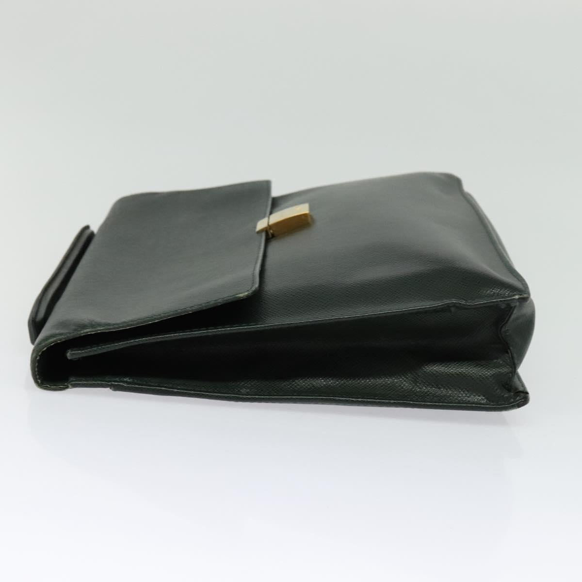 LOUIS VUITTON Taiga Porte Documents Angara Bag Epicea M30774 LV Auth ki5891