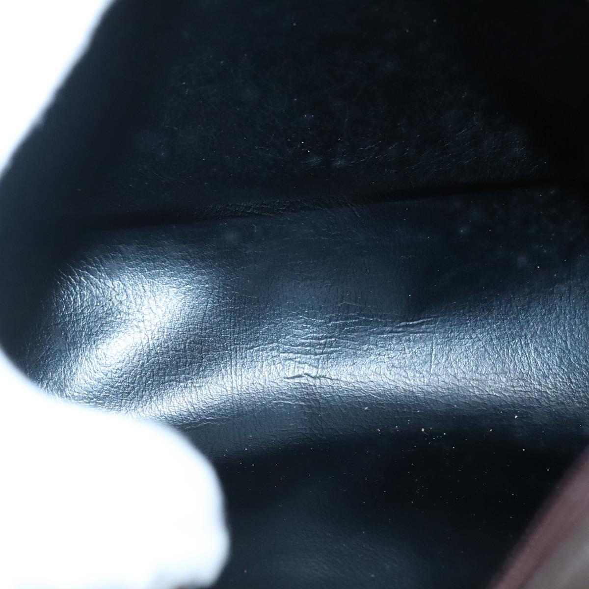 Burberrys Nova Check Hand Bag Canvas Beige Gold Auth ki5913