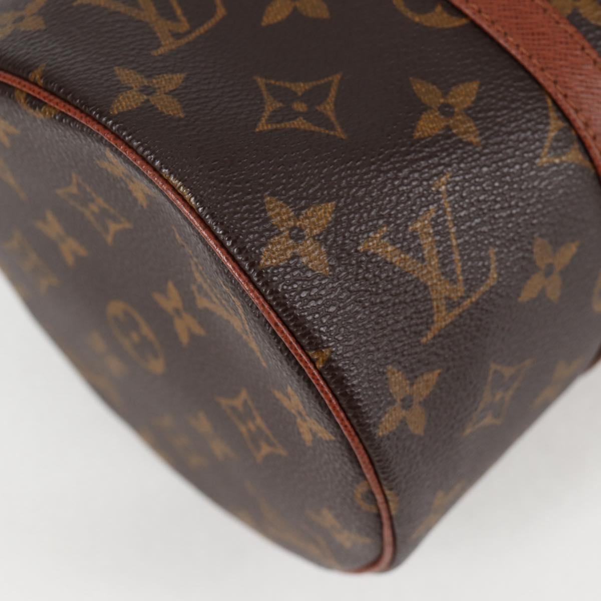 LOUIS VUITTON Monogram Papillon 30 Hand Bag M51385 LV Auth ki5936V