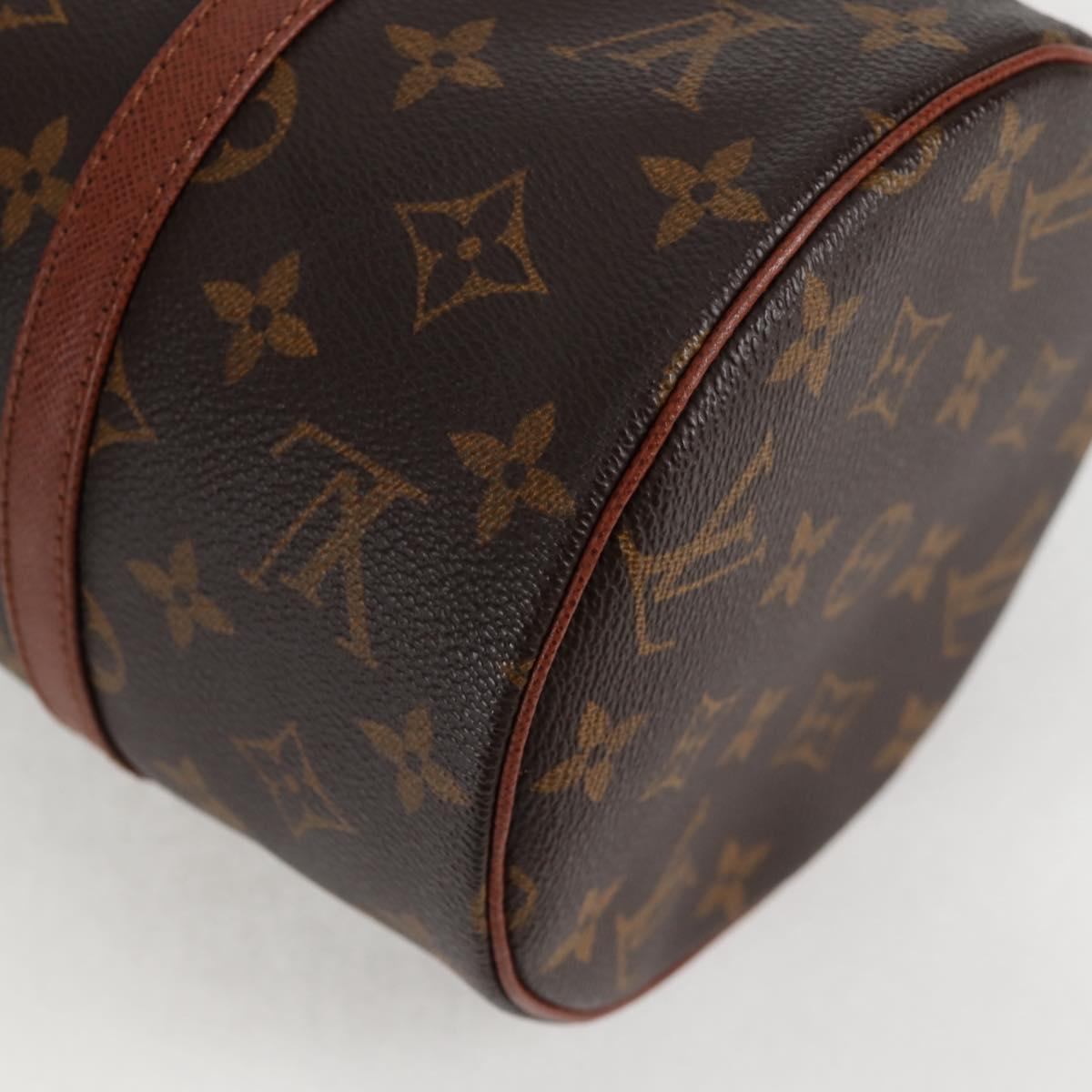 LOUIS VUITTON Monogram Papillon 30 Hand Bag M51385 LV Auth ki5936V