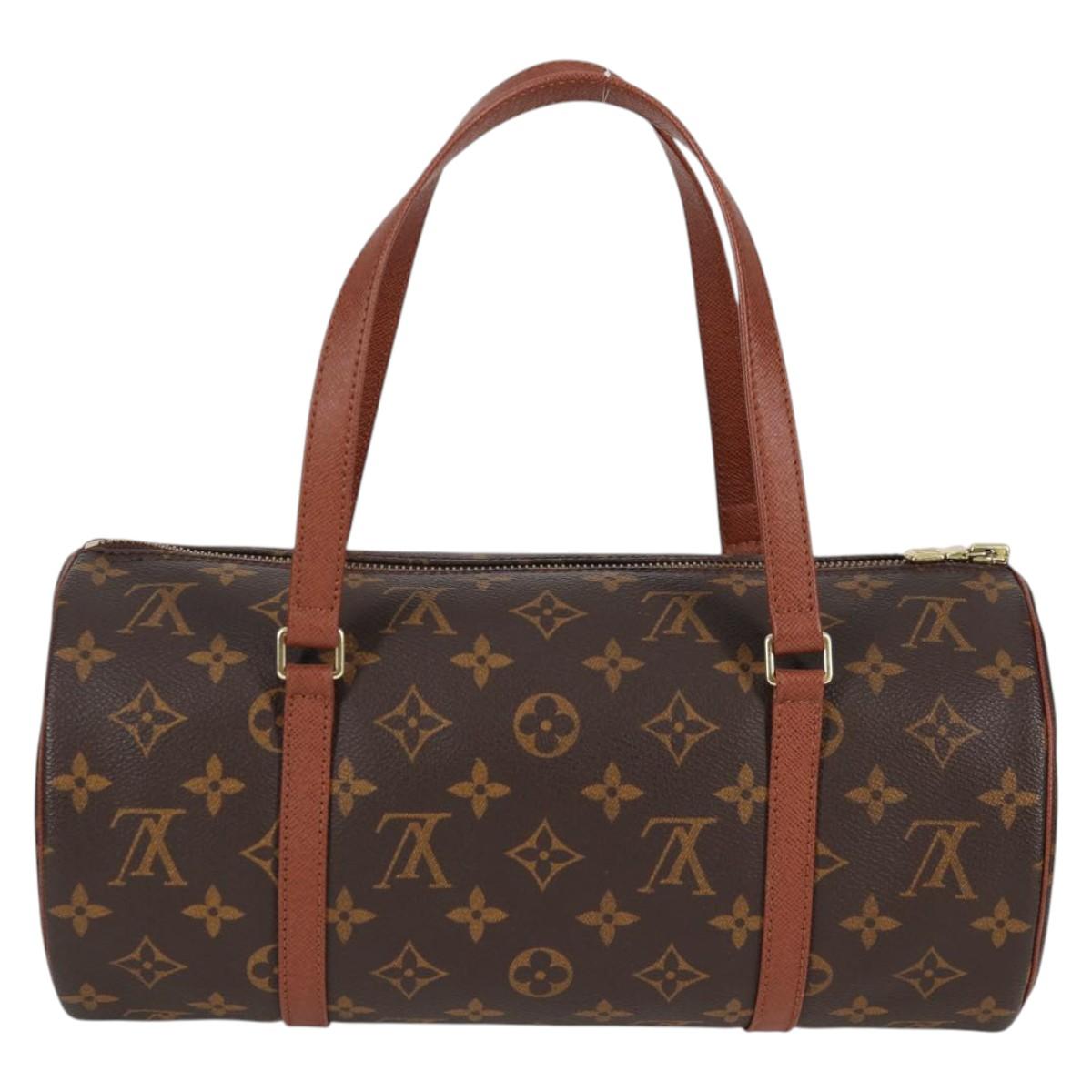 LOUIS VUITTON Monogram Papillon 30 Hand Bag M51385 LV Auth ki5936V