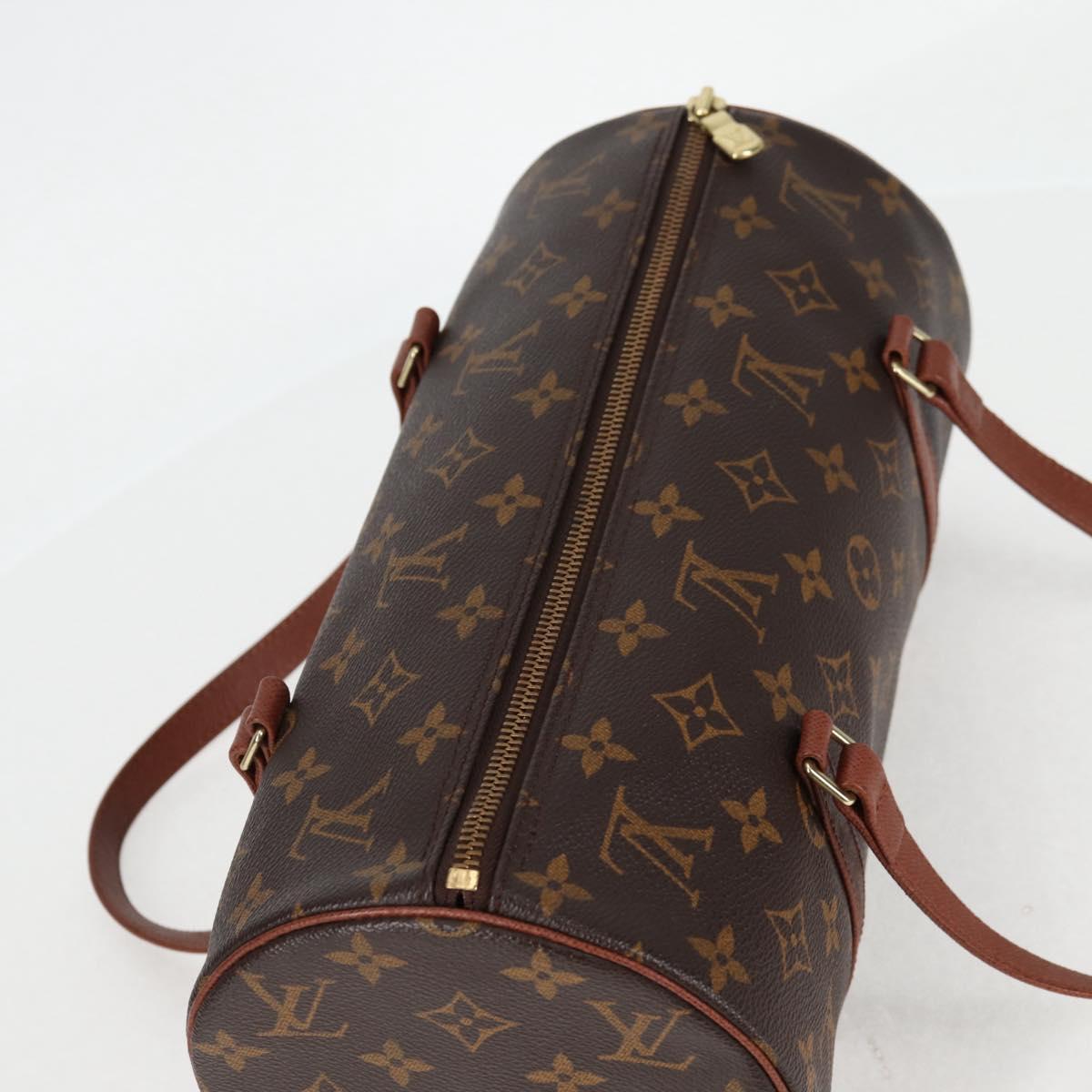 LOUIS VUITTON Monogram Papillon 30 Hand Bag M51385 LV Auth ki5936V
