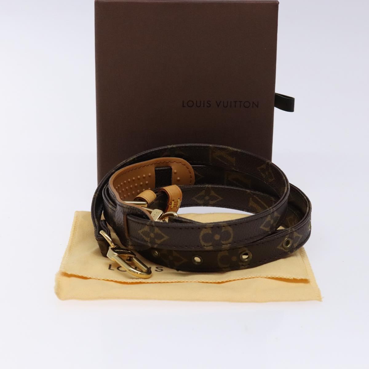 LOUIS VUITTON Monogram Adjustable Shoulder Strap 36.2""-43.3"" LV Auth ki5968