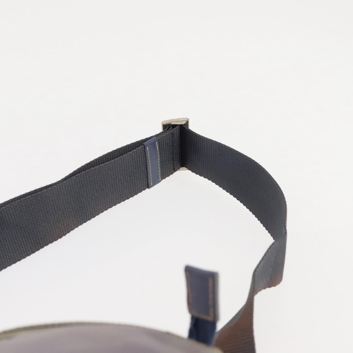 PRADA Tote Bag Nylon 2way Purple Orange Auth ki5999