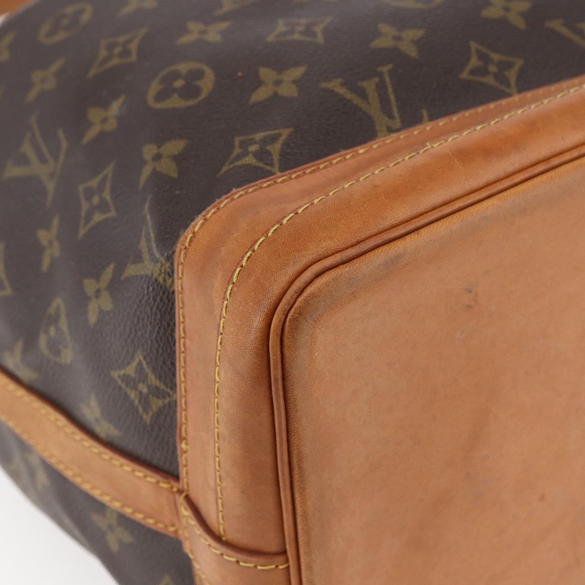 LOUIS VUITTON Monogram Noe Shoulder Bag M42224 LV Auth ki6004