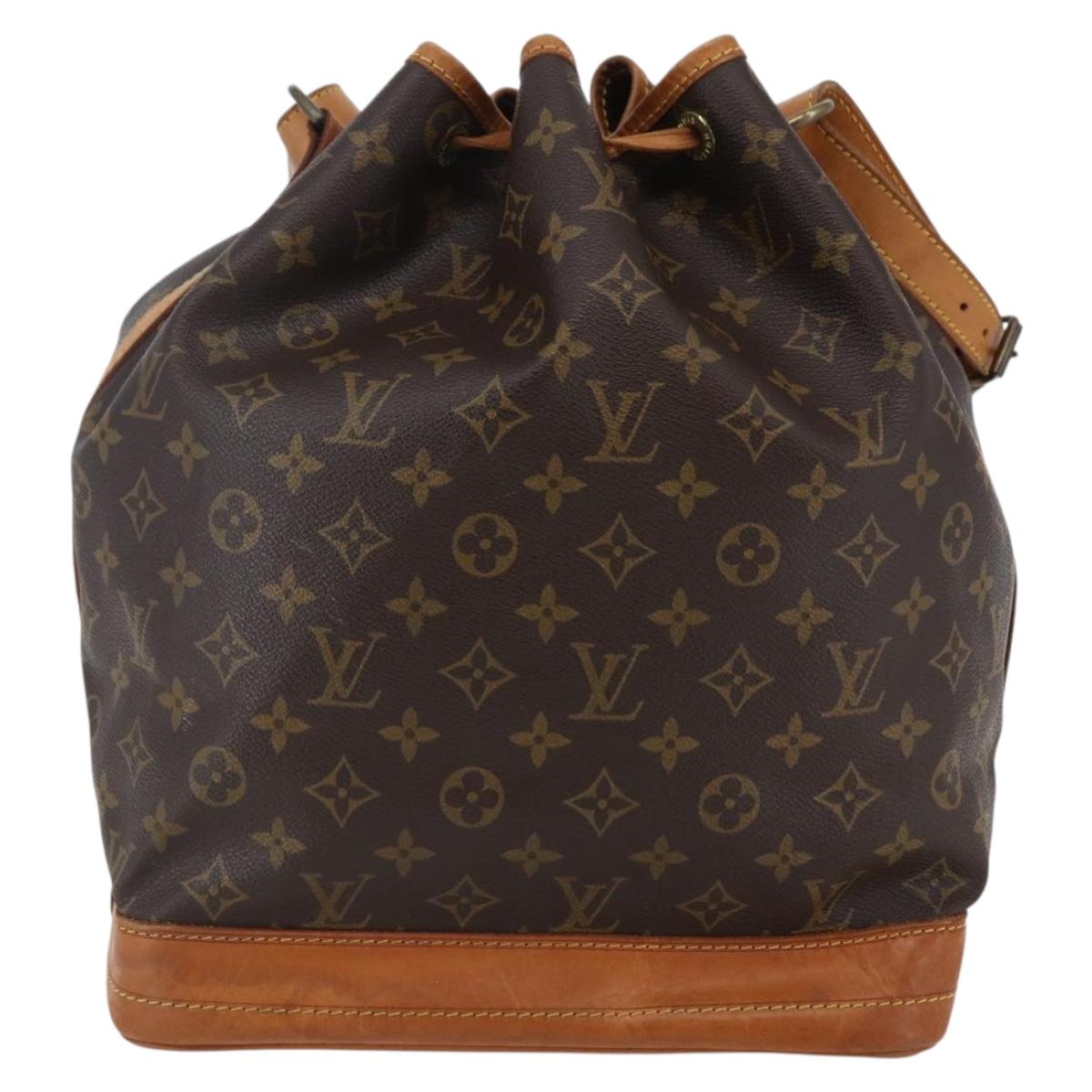 LOUIS VUITTON Monogram Noe Shoulder Bag M42224 LV Auth ki6004