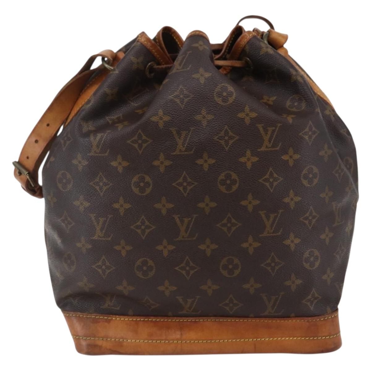 LOUIS VUITTON Monogram Noe Shoulder Bag M42224 LV Auth ki6006