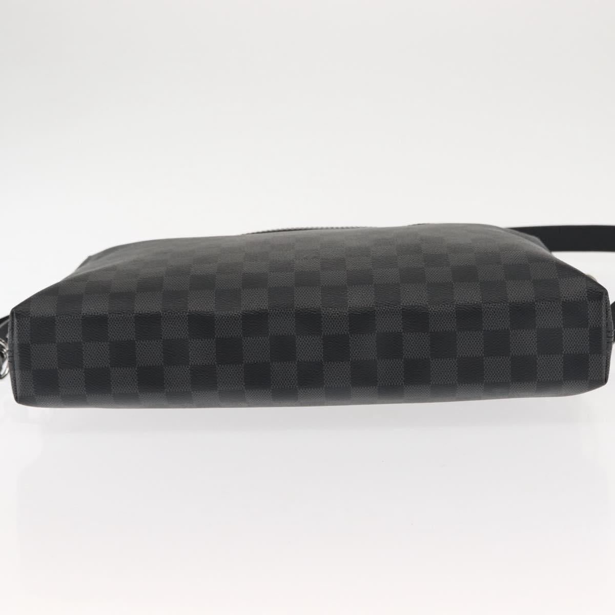 LOUIS VUITTON Damier Graphite Porte Documents Jules NM Bag N48260 LV Auth ki6007