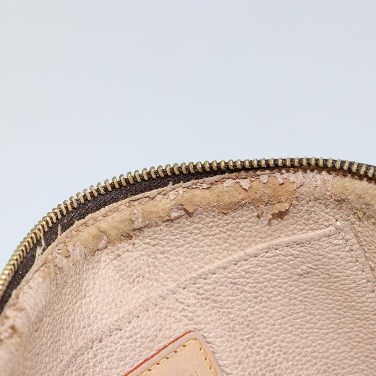 LOUIS VUITTON Monogram Pochette Cosmetic PM Cosmetic Pouch M47515 LV Auth ki6012