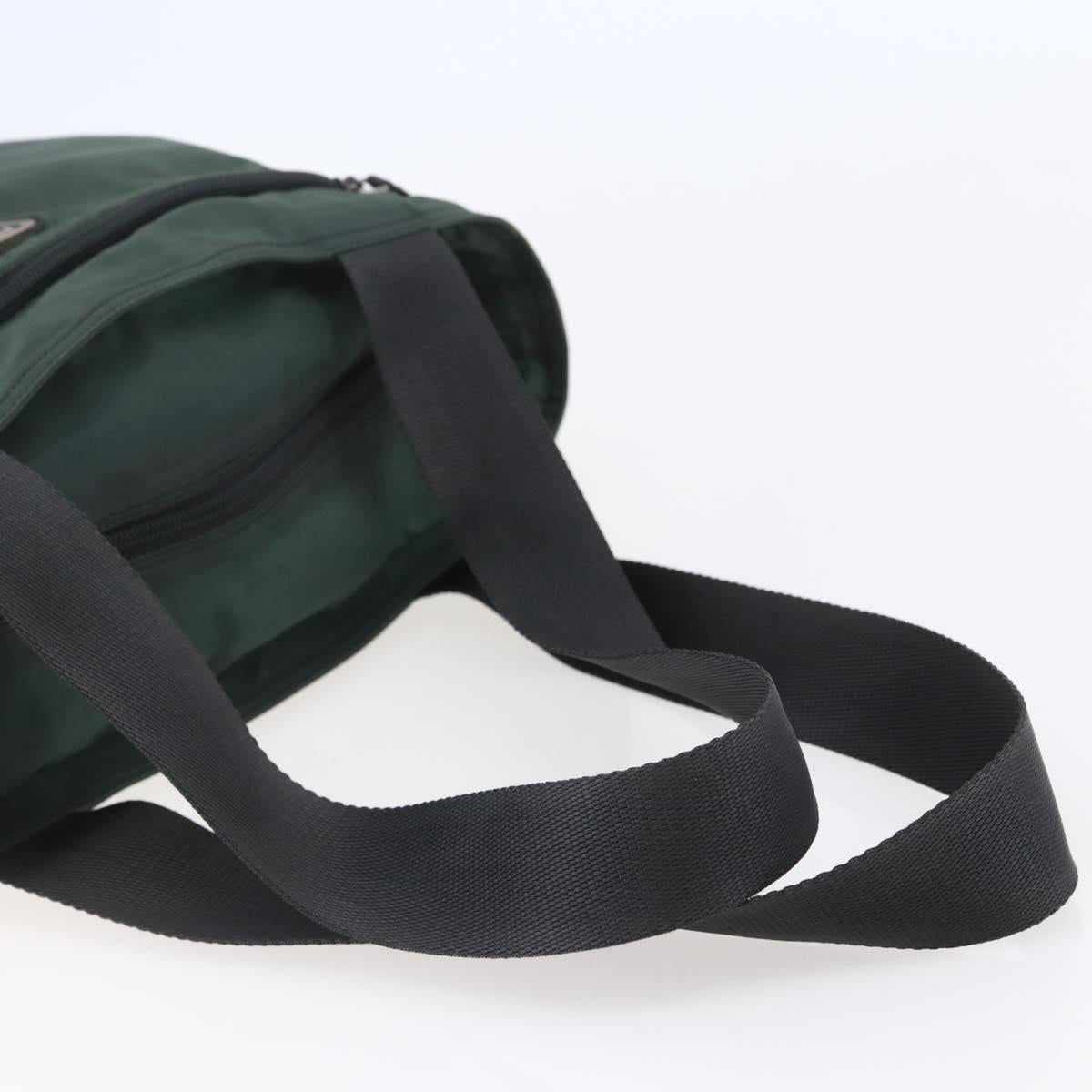 PRADA Tote Bag Nylon Khaki Auth ki6013