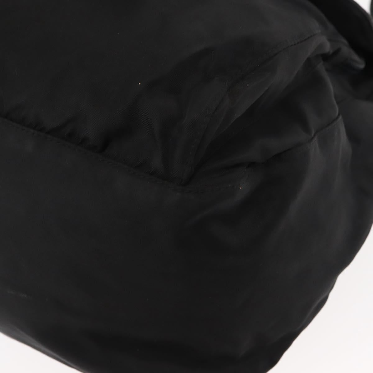 PRADA Shoulder Bag Nylon Black Auth ki6017