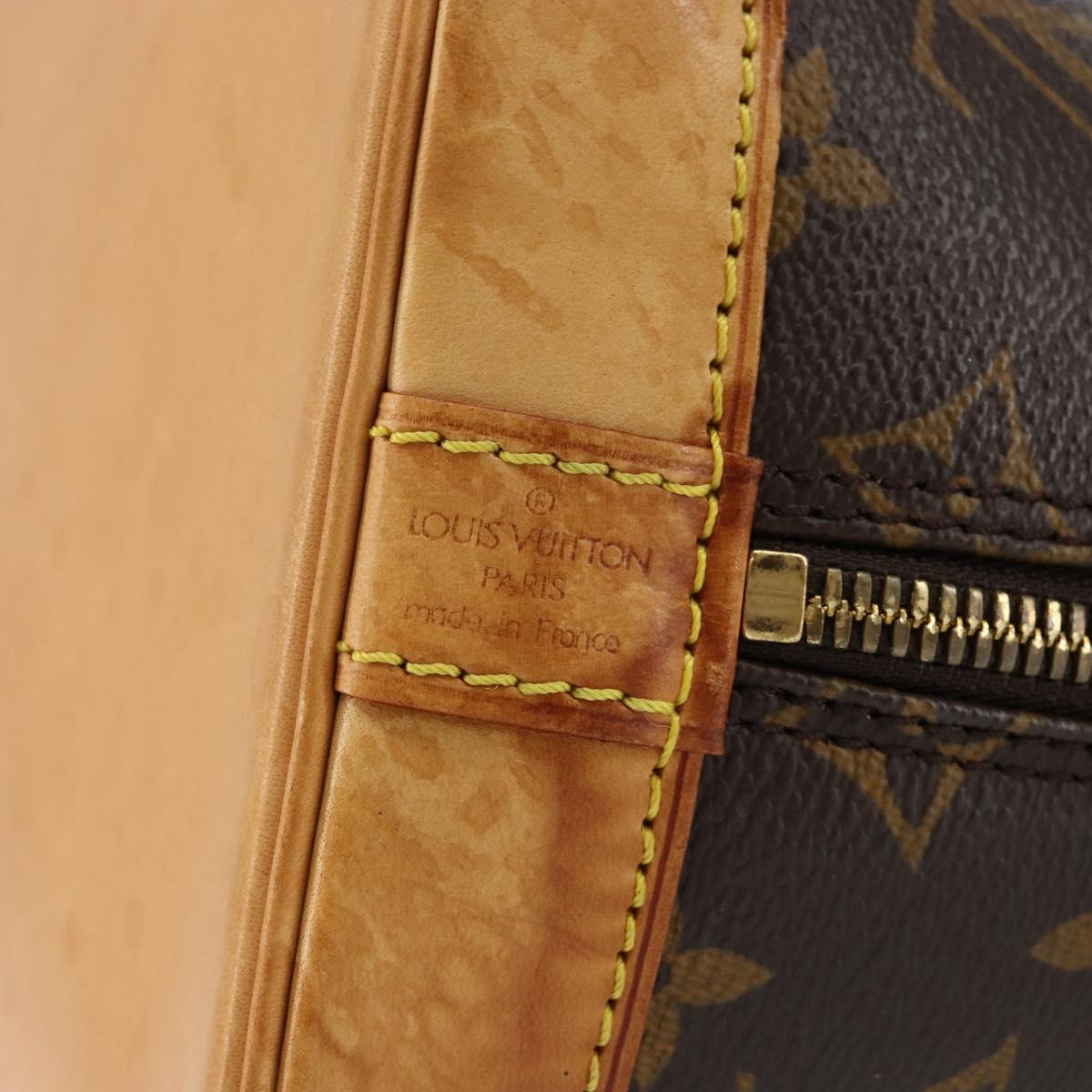 LOUIS VUITTON Monogram Alma Hand Bag M51130 LV Auth ki6021