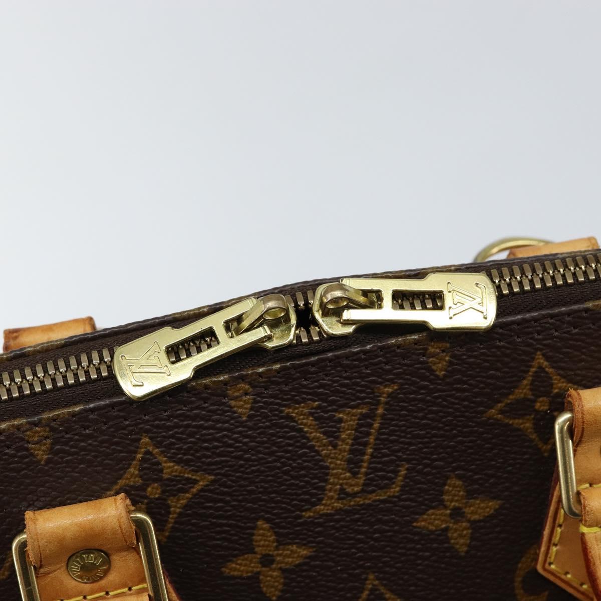 LOUIS VUITTON Monogram Alma Hand Bag M51130 LV Auth ki6021