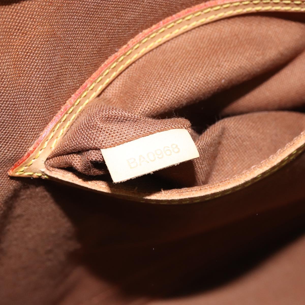 LOUIS VUITTON Monogram Alma Hand Bag M51130 LV Auth ki6021