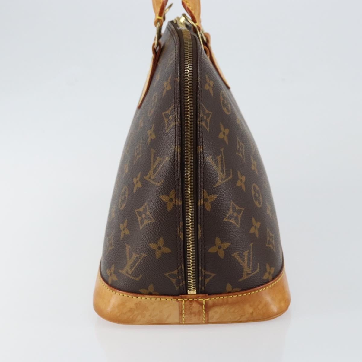 LOUIS VUITTON Monogram Alma Hand Bag M51130 LV Auth ki6021