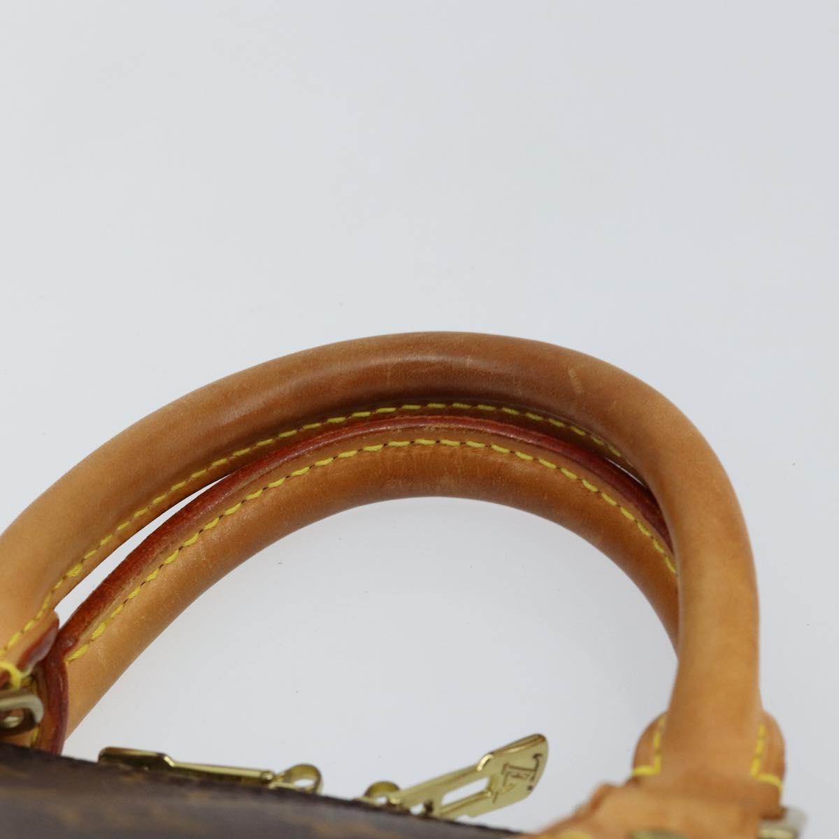 LOUIS VUITTON Monogram Alma Hand Bag M51130 LV Auth ki6021