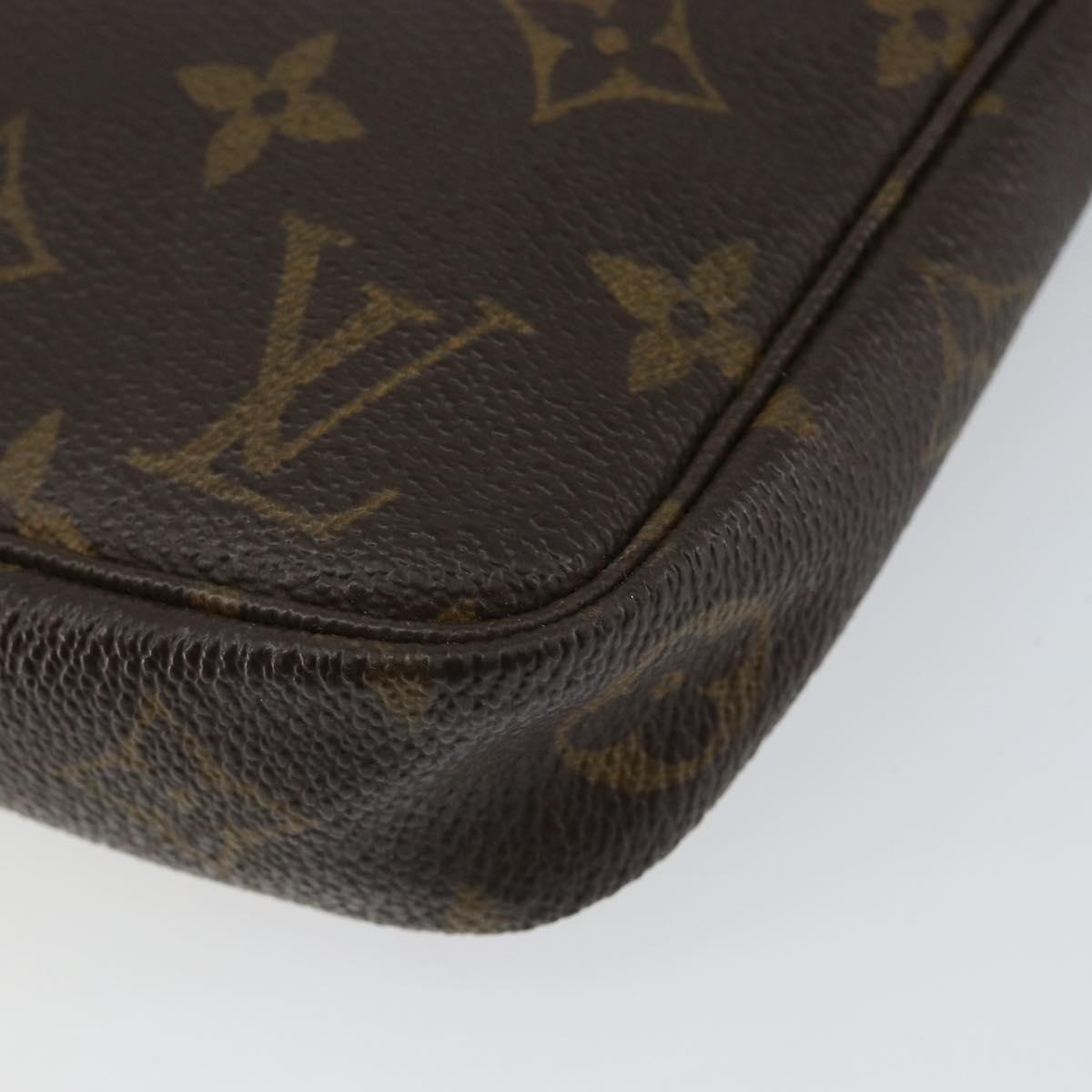 LOUIS VUITTON Monogram Pochette Accessoires Pouch M51980 LV Auth ki6034