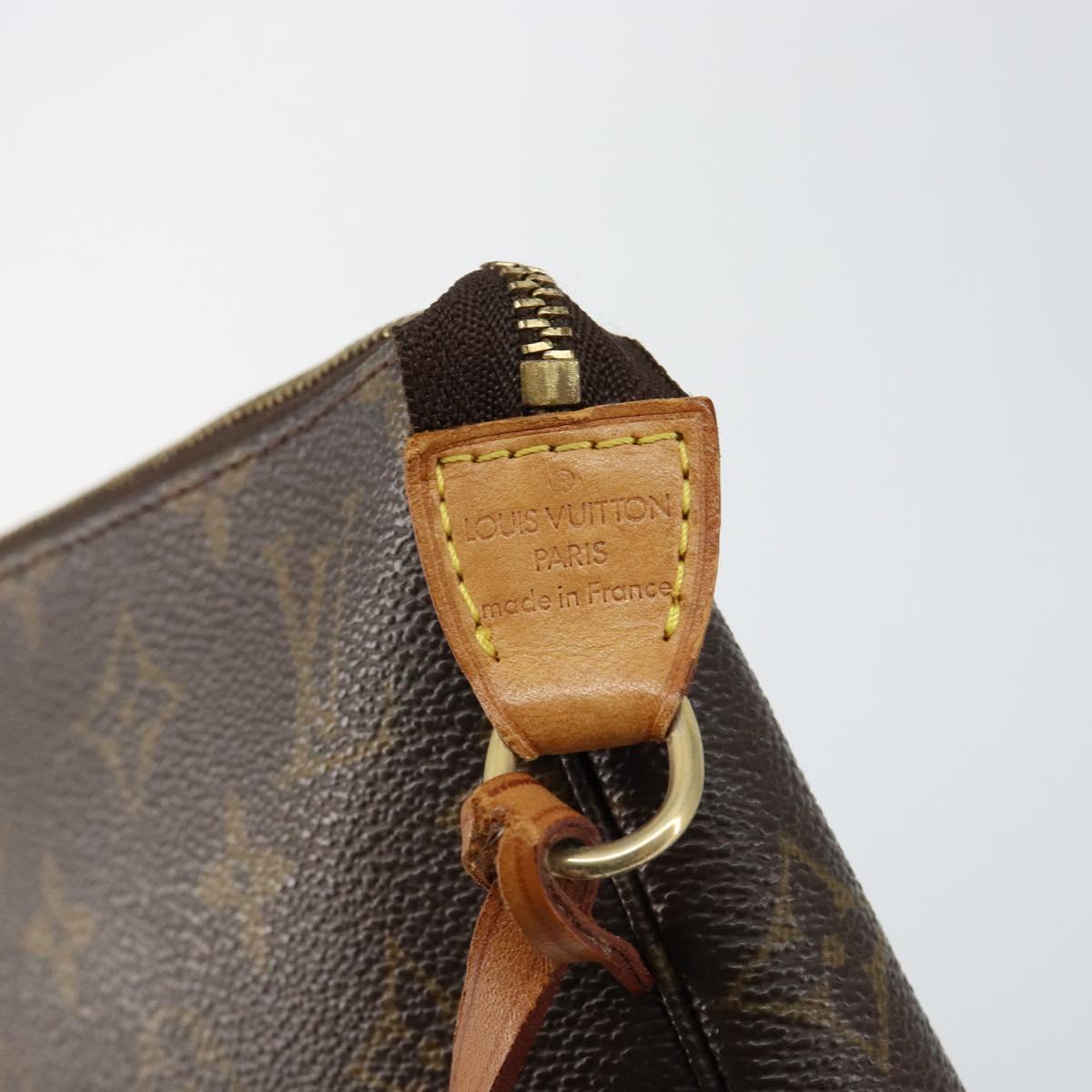 LOUIS VUITTON Monogram Pochette Accessoires Pouch M51980 LV Auth ki6034