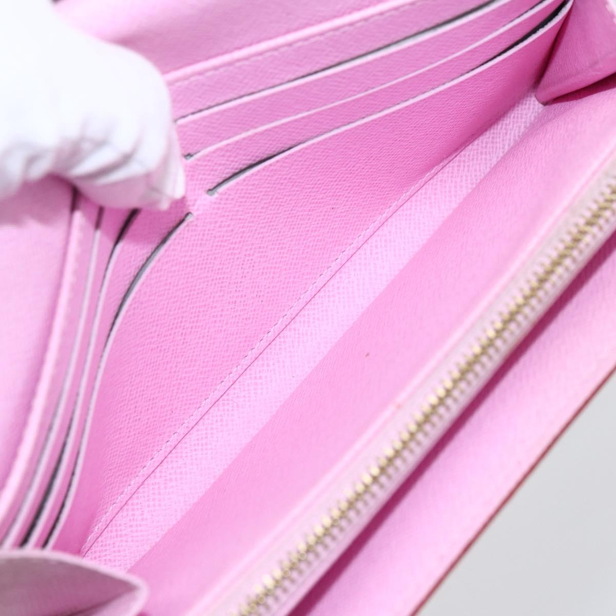 LOUIS VUITTON Monogram Multicolor Portefeuille Sarah White M93745 LV Auth ki6038