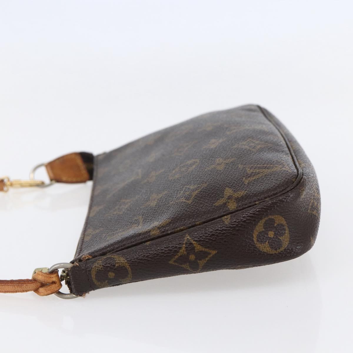 LOUIS VUITTON Monogram Pochette Accessoires Pouch M51980 LV Auth ki6057