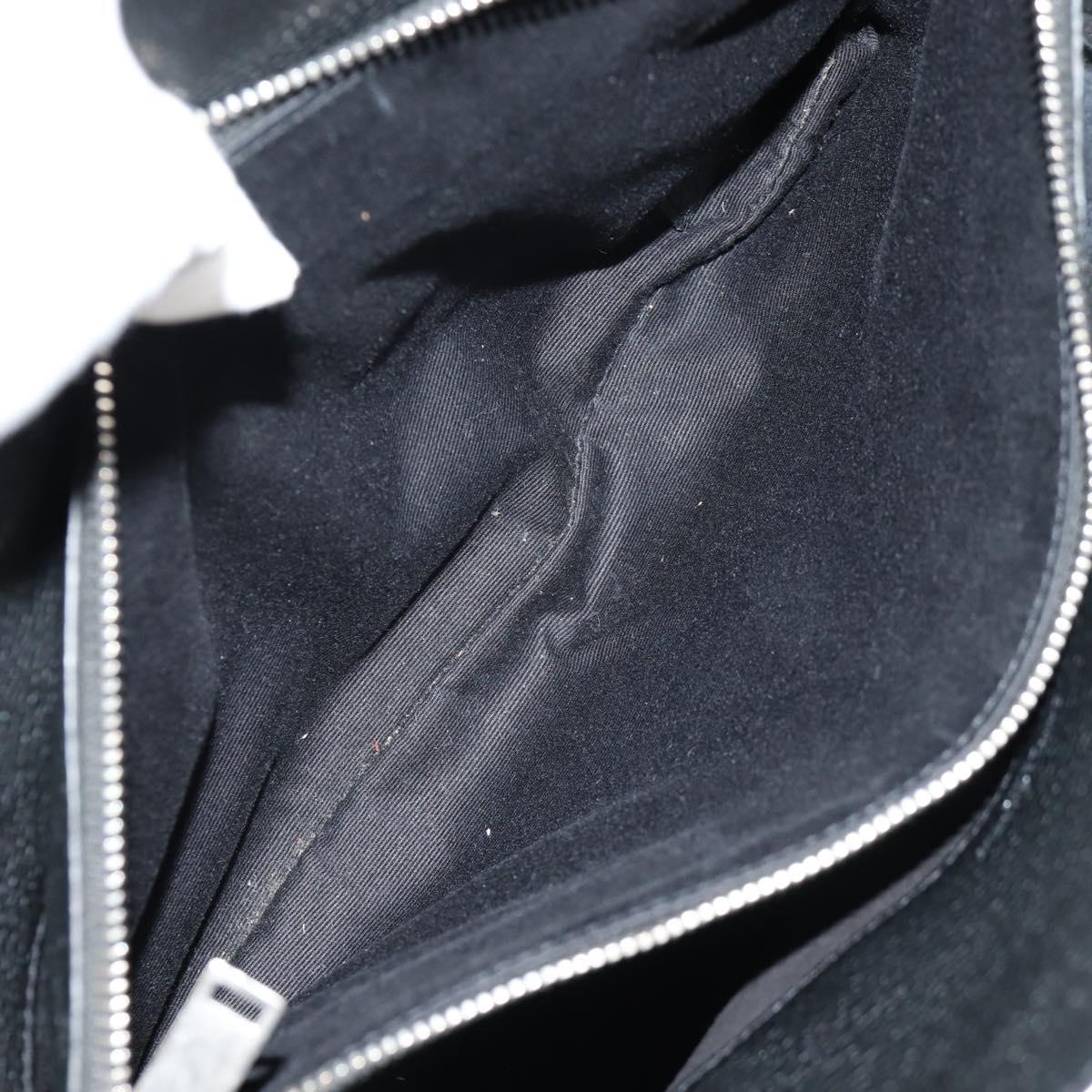 SAINT LAURENT Sac de Jules Tote Bag Leather 2way Black Auth ki6080