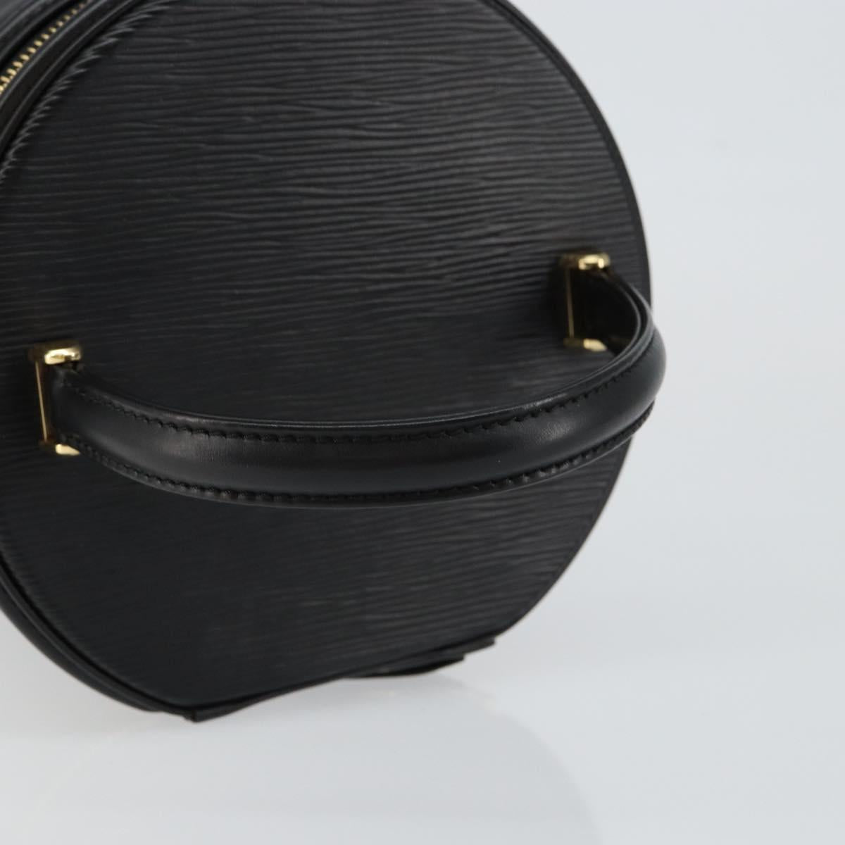 LOUIS VUITTON Epi Cannes Hand Bag Black M48032 LV Auth ki6081