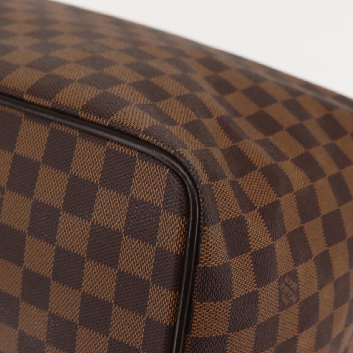 LOUIS VUITTON Damier Ebene Greenwich GM Boston Bag N41155 LV Auth ki6085