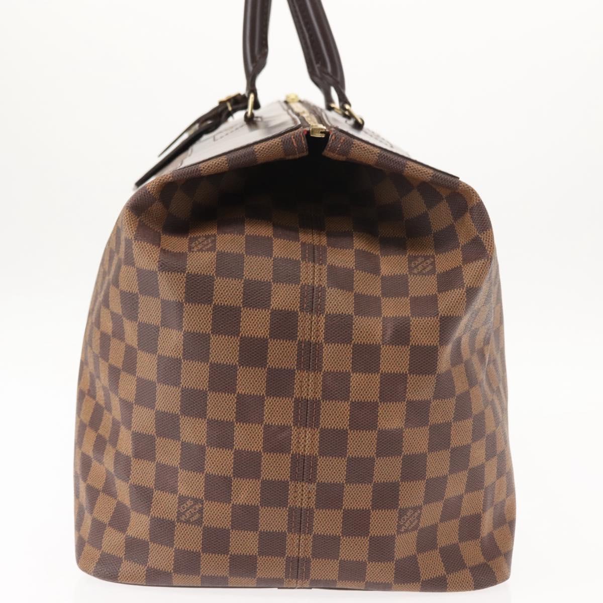 LOUIS VUITTON Damier Ebene Greenwich GM Boston Bag N41155 LV Auth ki6085
