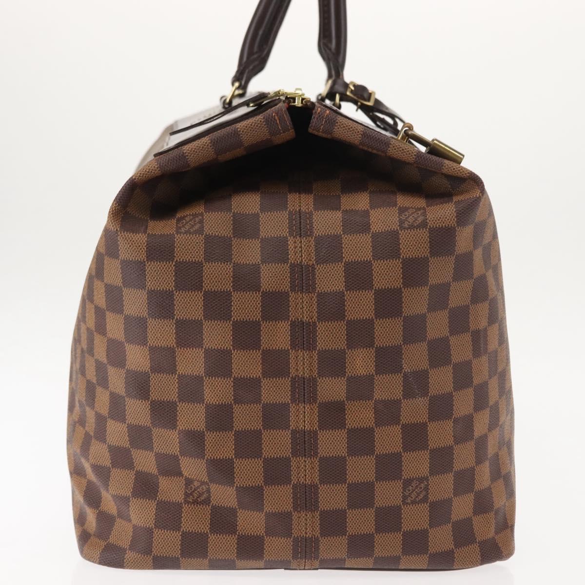 LOUIS VUITTON Damier Ebene Greenwich GM Boston Bag N41155 LV Auth ki6085