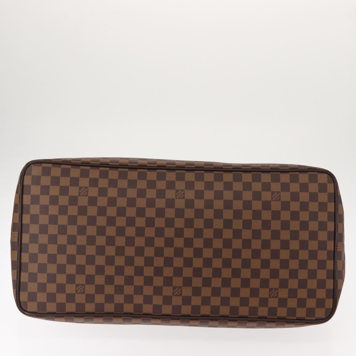LOUIS VUITTON Damier Ebene Greenwich GM Boston Bag N41155 LV Auth ki6085
