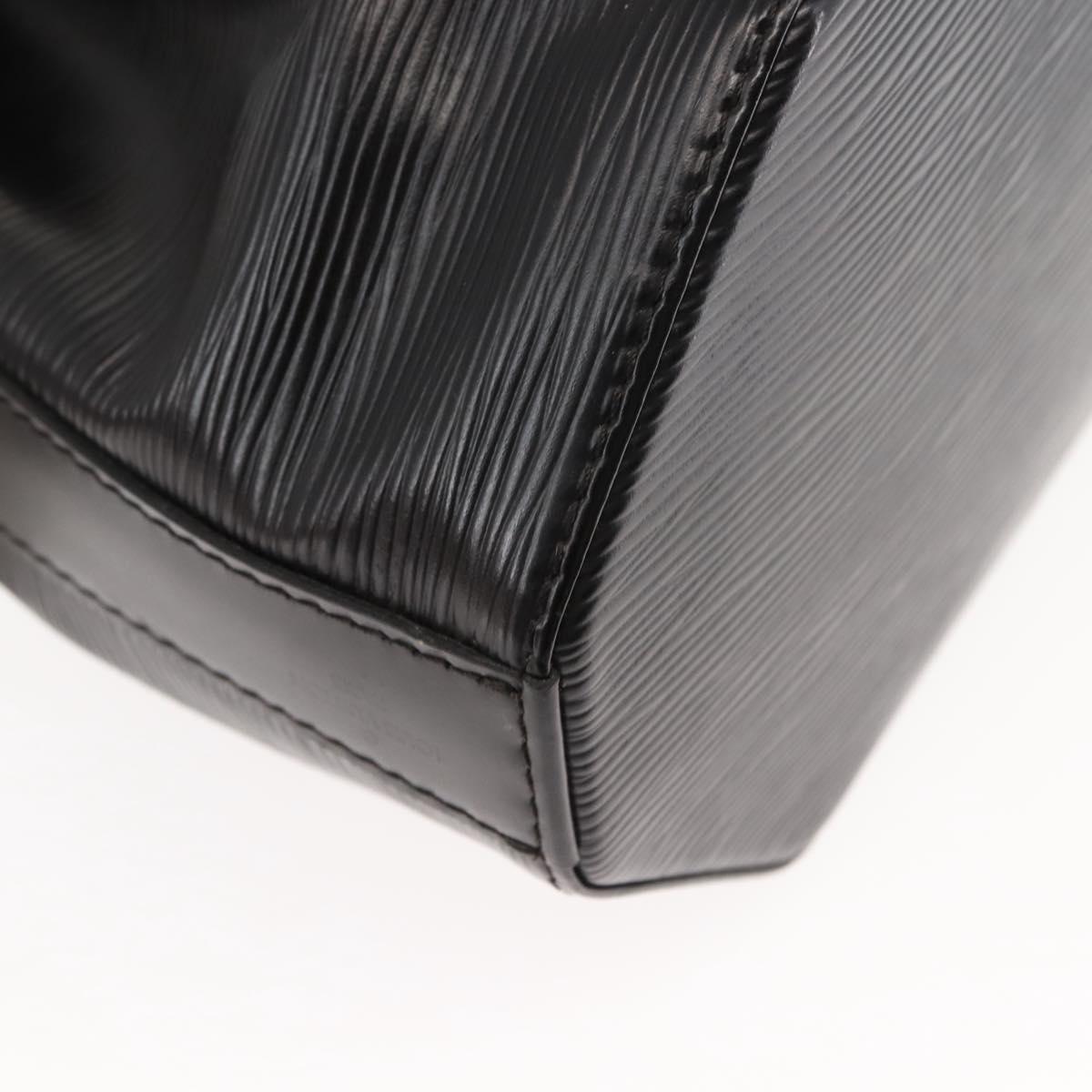 LOUIS VUITTON Epi Sac Depaule GM Shoulder Bag Black M80155 LV Auth ki6090