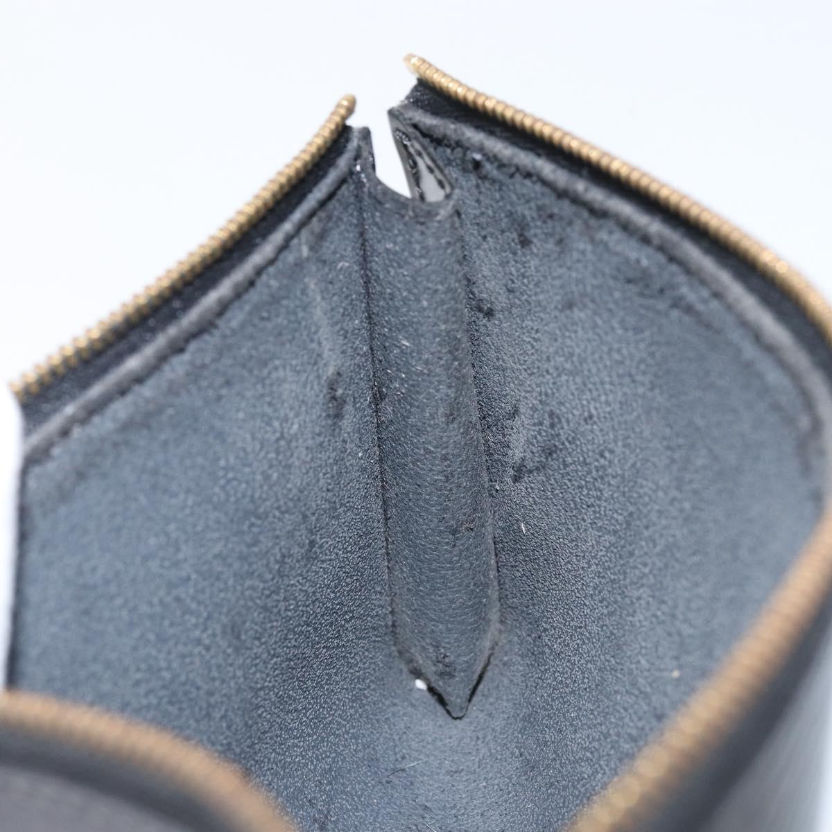 LOUIS VUITTON Epi Pochette Accessoires Pouch Black M52982 LV Auth ki6091