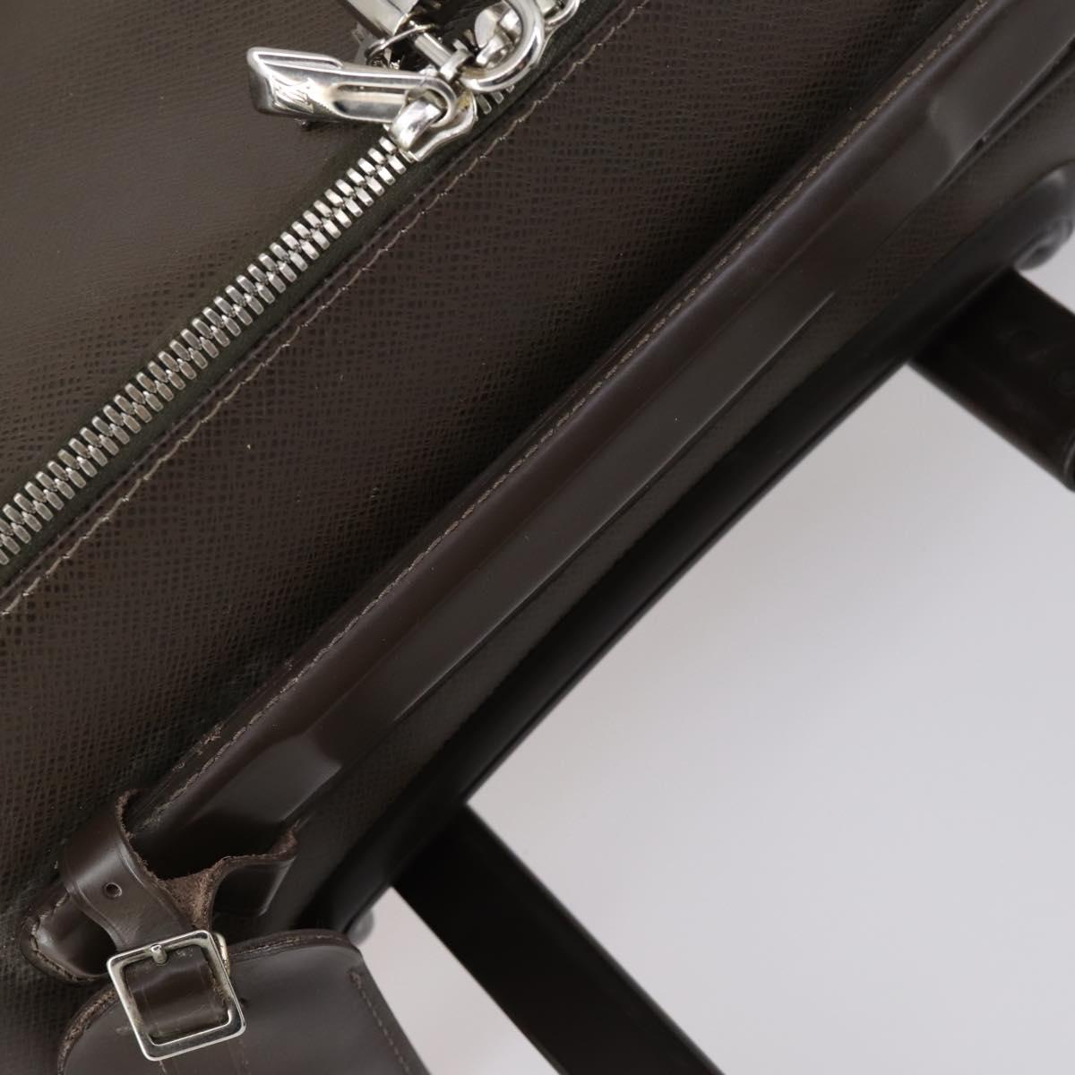 LOUIS VUITTON Taiga Pegas 45 Suitcase Grizzly M23314 LV Auth ki6093