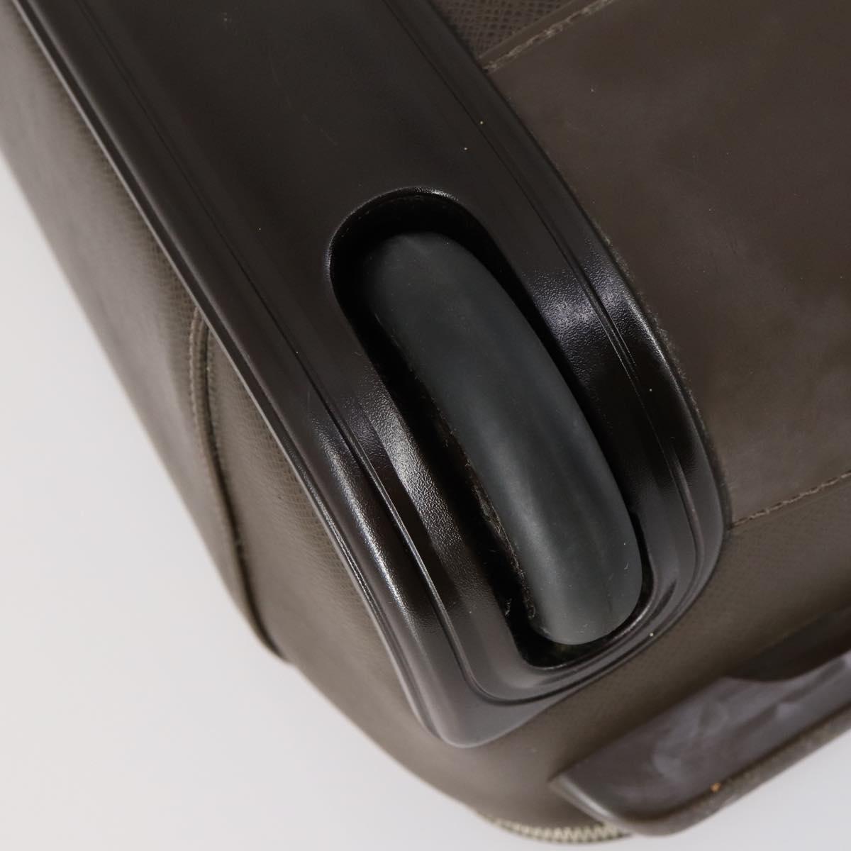 LOUIS VUITTON Taiga Pegas 45 Suitcase Grizzly M23314 LV Auth ki6093