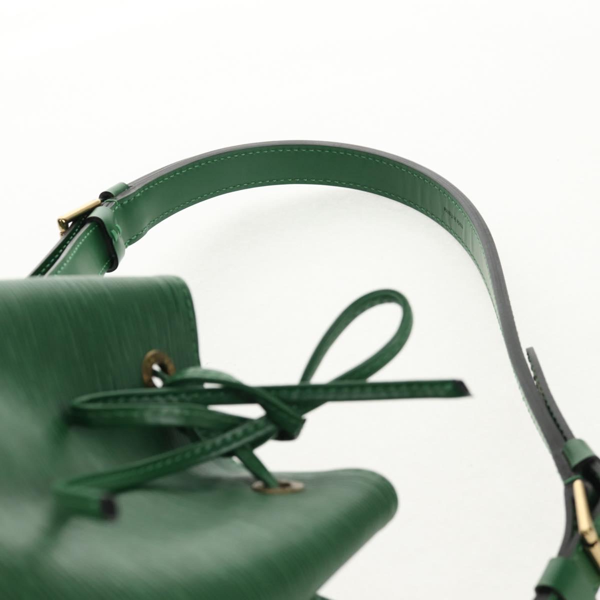 LOUIS VUITTON Epi Petit Noe Shoulder Bag Green M44104 LV Auth ki6095A