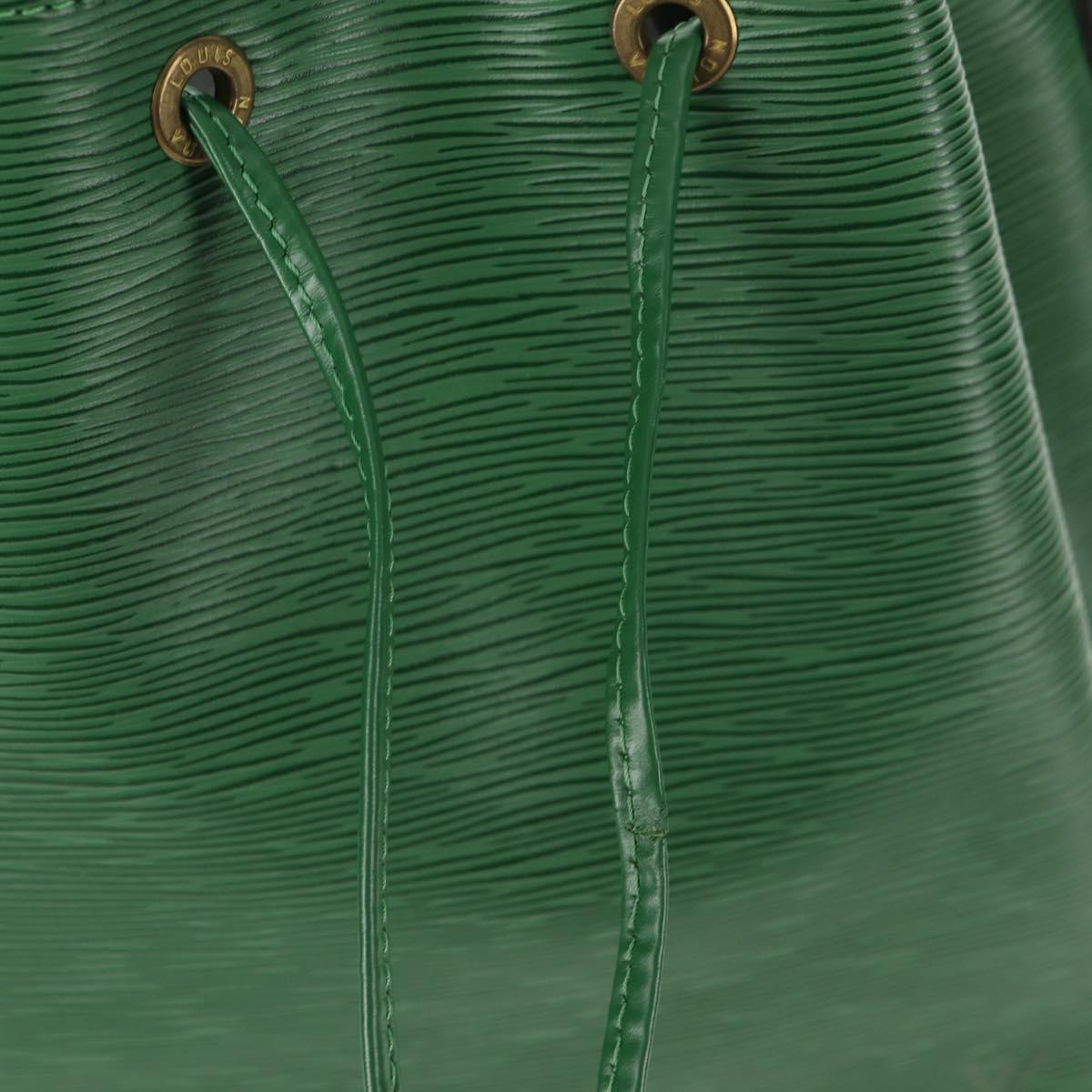 LOUIS VUITTON Epi Petit Noe Shoulder Bag Green M44104 LV Auth ki6095A