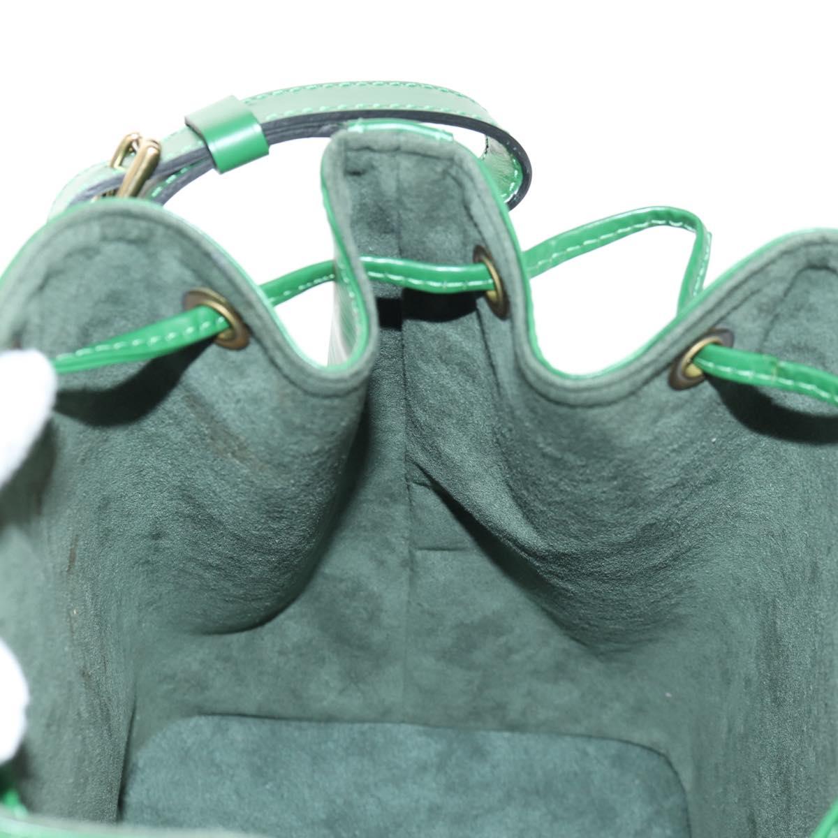 LOUIS VUITTON Epi Petit Noe Shoulder Bag Green M44104 LV Auth ki6095A