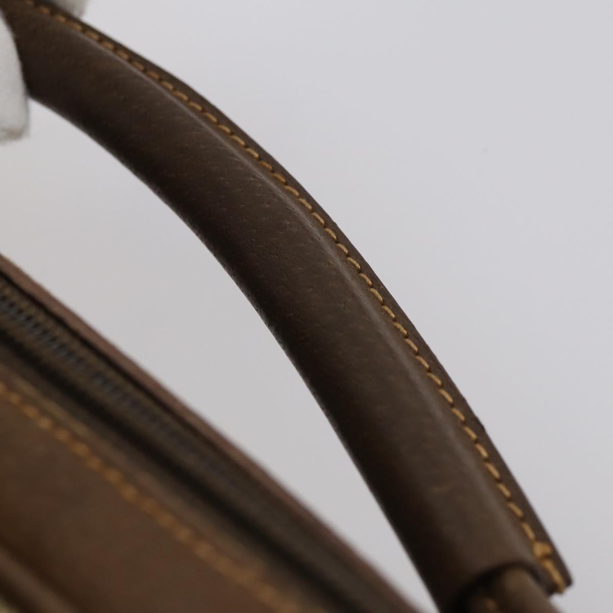 GUCCI GG Supreme Shoulder Bag PVC Leather 2way Beige Auth ki6104