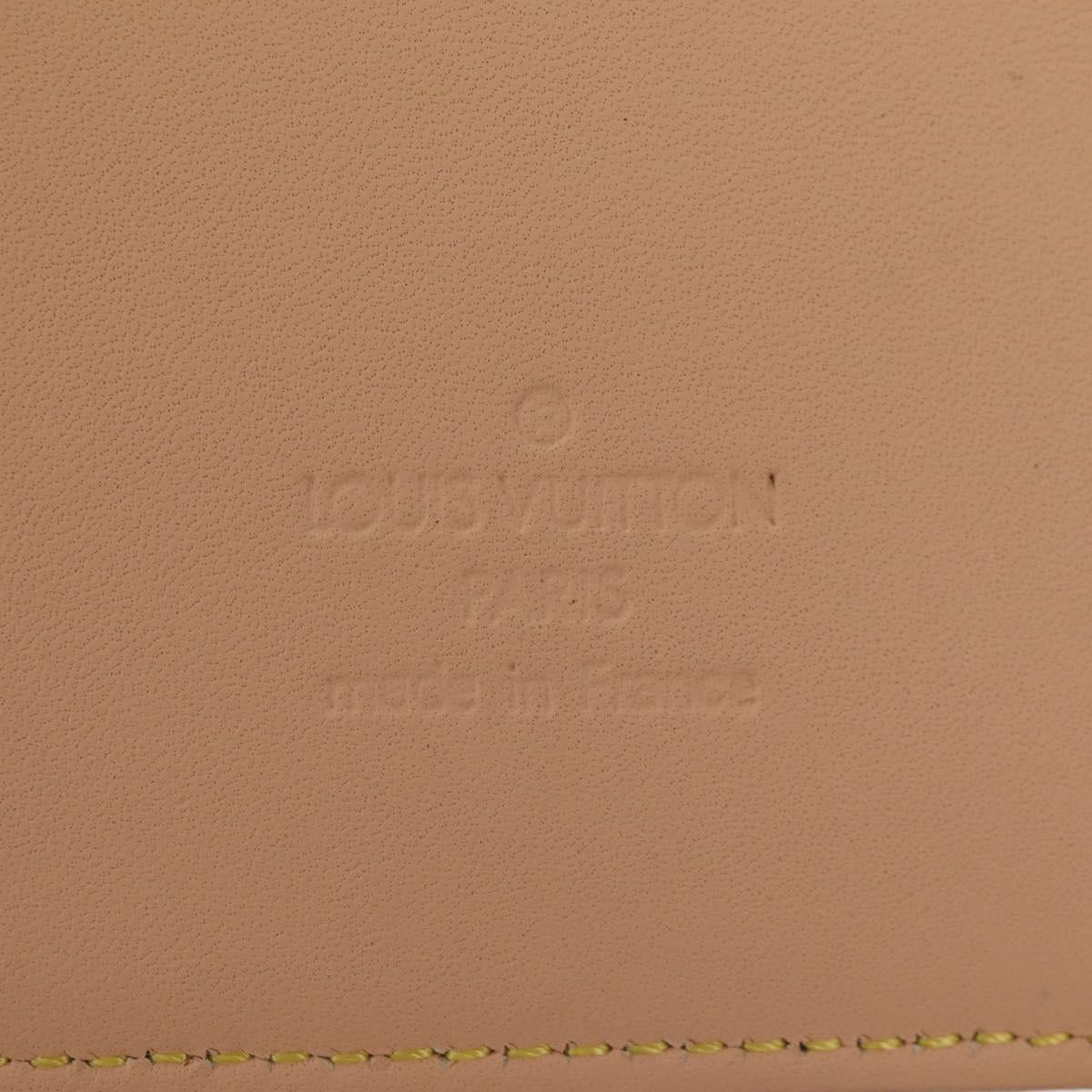 LOUIS VUITTON Multicolor Agenda GM Day Planner Cover Black R20893 Auth ki6115V