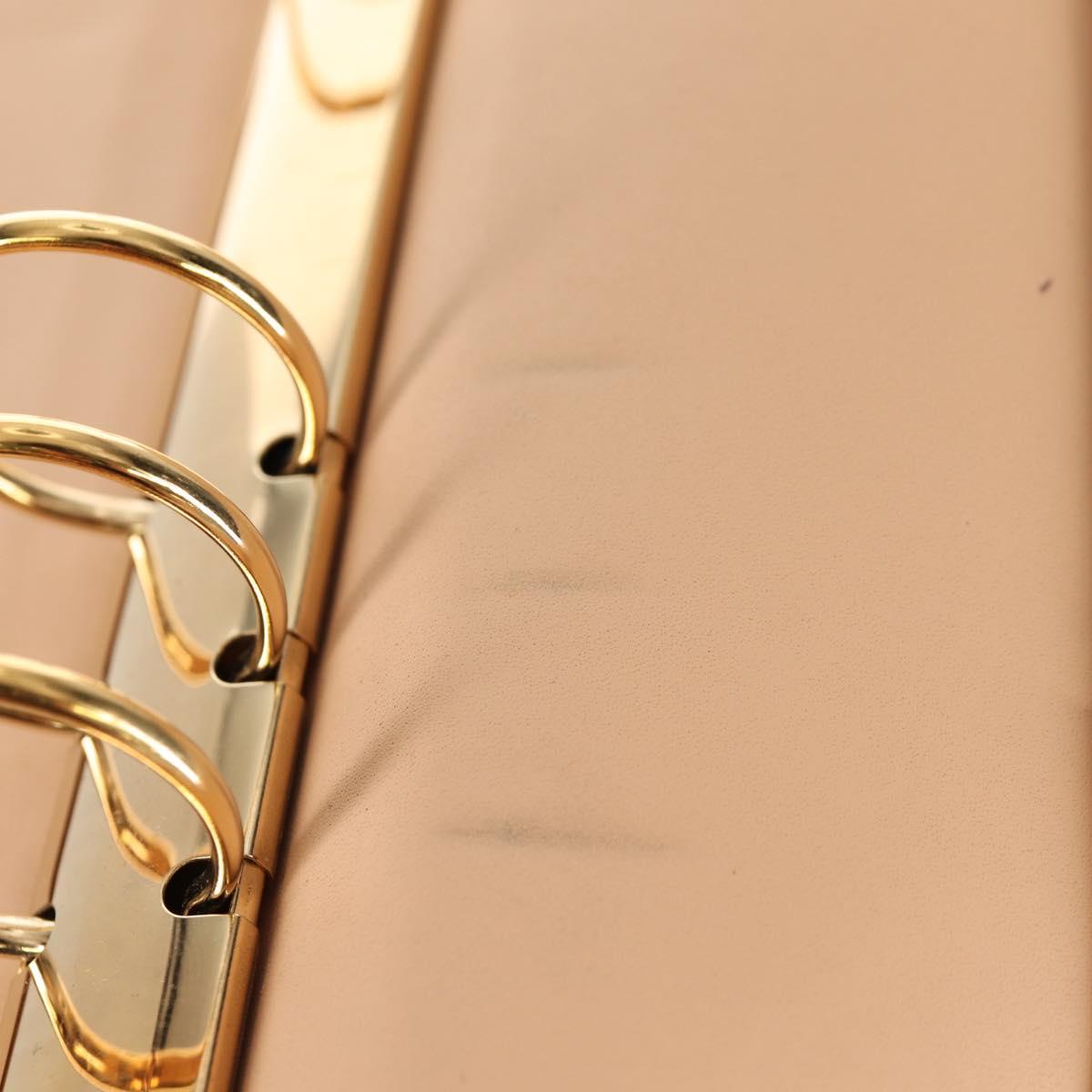 LOUIS VUITTON Multicolor Agenda GM Day Planner Cover Black R20893 Auth ki6115V