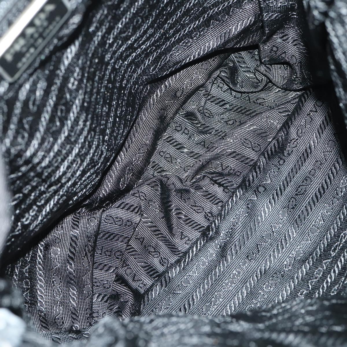 PRADA Shoulder Bag Nylon 3 Set Navy Pink gray Auth ki6143