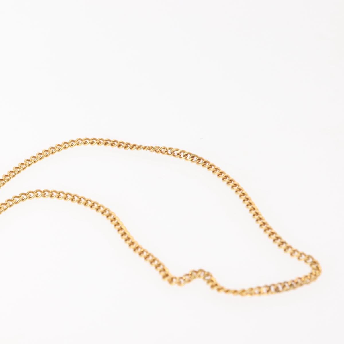 CHANEL Matelasse Chain Shoulder Bag Satin Black Gold CC Auth ki6158