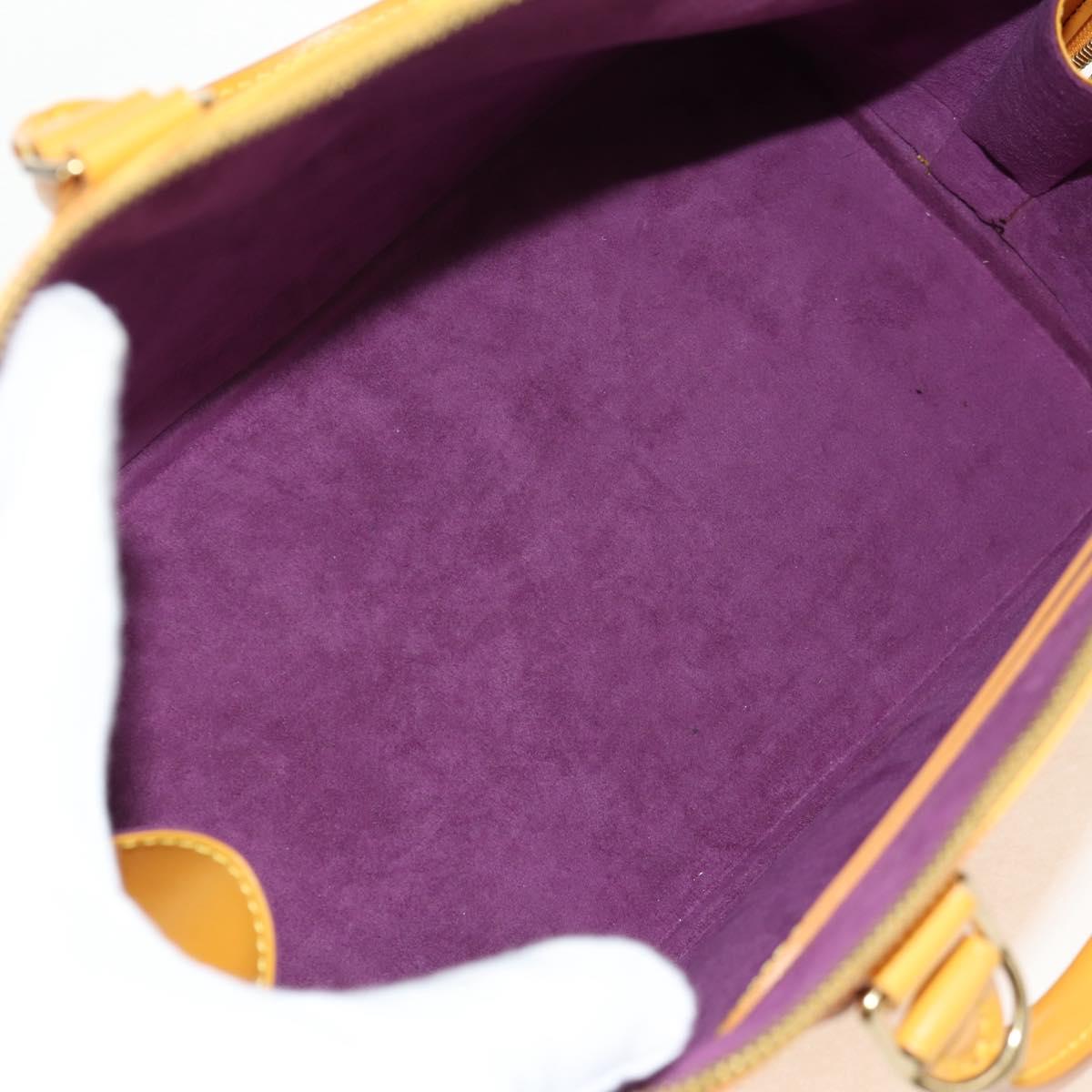 LOUIS VUITTON Epi Alma Hand Bag Yellow M52149 LV Auth ki6179V