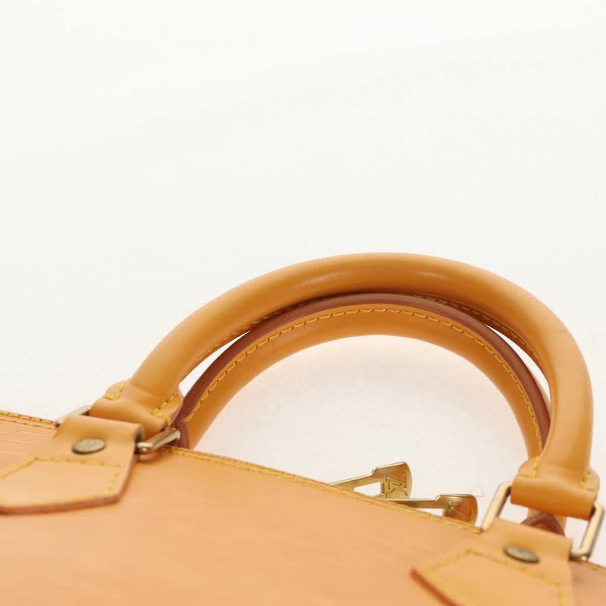 LOUIS VUITTON Epi Alma Hand Bag Yellow M52149 LV Auth ki6179V