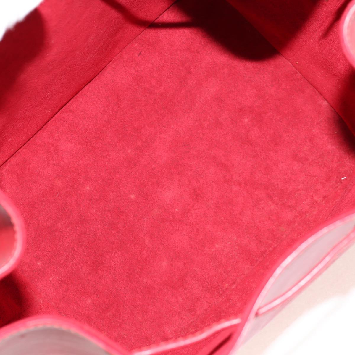 LOUIS VUITTON Epi Petit Noe Shoulder Bag Red M44107 LV Auth ki6194V